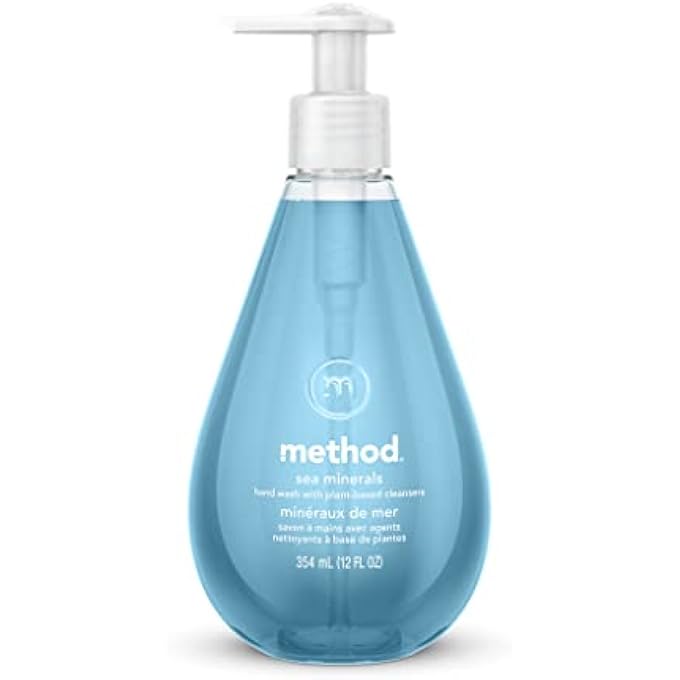 Method GEL HAND SOAP, SEA MINERALS, BIODEGRADABLE FORMULA, 12 FL OZ (PACK OF 1) - Image 1